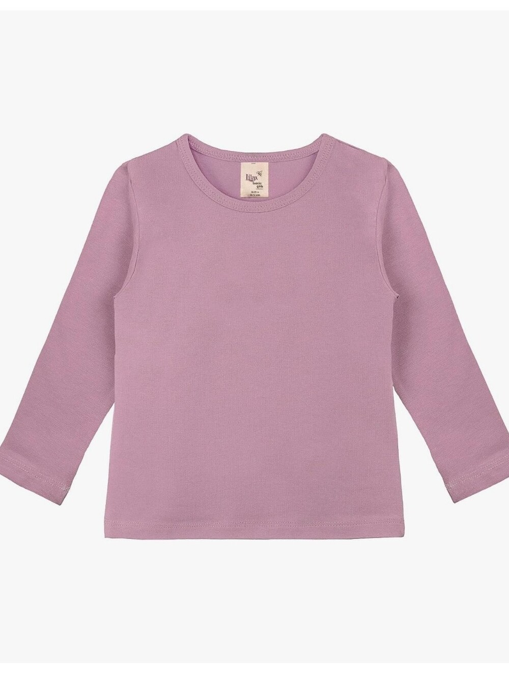 Lilax Girls' Dusty Rose Long Sleeve Cotton T-Shirt *OFFERS WELCOME*